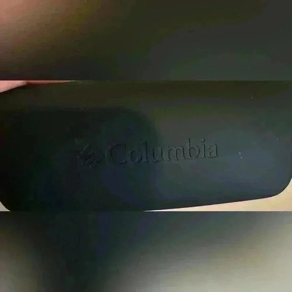 Two Black Hard Shell Eye Glass Case one is by Columbia - Picture 1 of 6